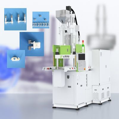 Macchina per lo stampaggio a iniezione verticale con macchina per lo stampaggio a iniezione a scorrimento singolo
